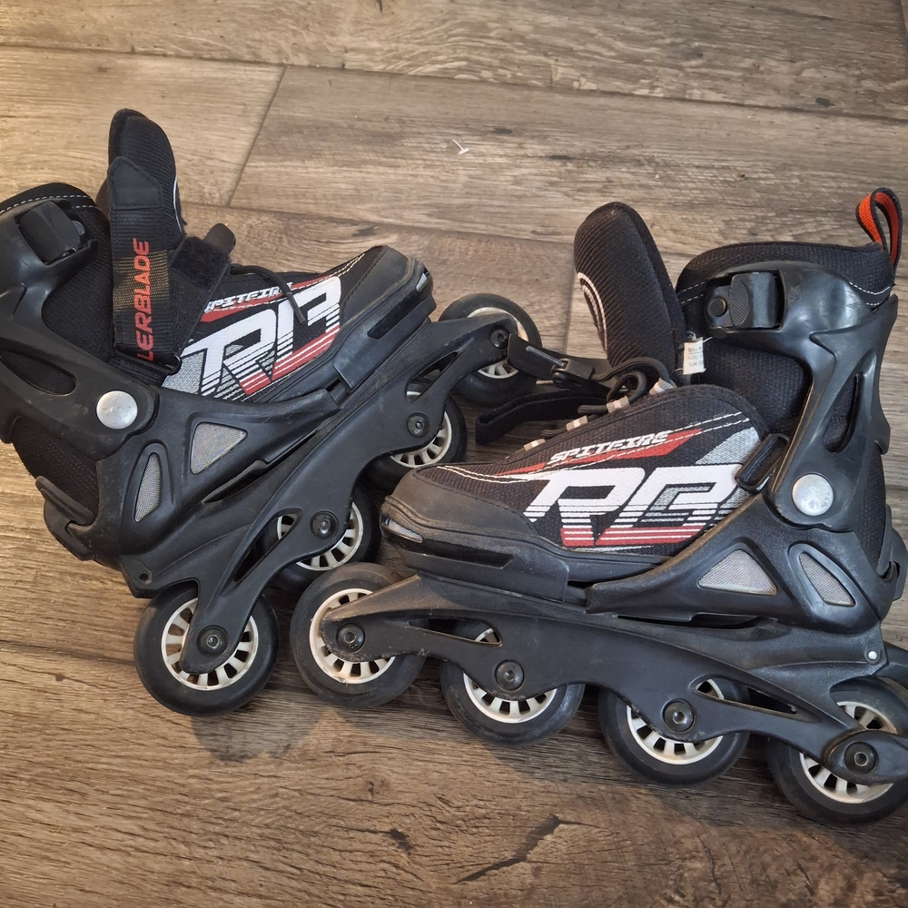 Spitfire Inline Skates - Black and Red